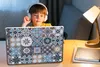 MuchoWow® Laptop Aufkleber Sticker Cover Blumen - Muster - Produktbild-Vorschau 3