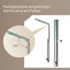 HOROW Regendusche Set Chrom, Duschset Duschsystem mit 4 Produktbild-Vorschau 6
