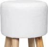Lot de 2 Tabourets - HOME DECO FACTORY - Freya - Bouclette Voir les images du produit 3
