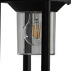 Lucande Außenwandleuchte Milanka, 43 cm, schwarz, IP65, E27 Produktbild-Vorschau 5