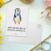 Mr. & Mrs. Panda Postkarte Großeltern Süßigkeiten - Weiß - Produktbild-Vorschau 3