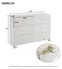 Merax Sideboard mit 6 Schubladen und goldenem Griff, Produktbild-Vorschau 7