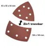 Trade-Shop 50x Schleifpad Schleifpapier kompatibel mit Produktbild-Vorschau 2