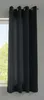 1er Set Vorhänge Schal Ösen »Berlin« HxB 145x140 cm Schwarz Produktbild-Vorschau 1