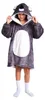 Noxxiez Hoodie Kuscheltrui Koala für Kinder bis 160cm Produktbild-Vorschau 1