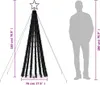 vidaXL LED Weihnachtsbaum 275 LEDs Warmweiß 180 cm Produktbild-Vorschau 7