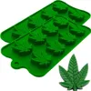 Marihuana Cannabis Hanfblatt Silikonformen für Topf Produktbild-Vorschau 1
