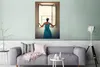 MuchoWow® Poster Frau öffnet Fenster 80x120 cm - Produktbild-Vorschau 5
