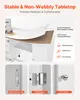 SucceBuy Table de couture avec roues, cadre en bois, Voir les images du produit 5