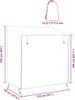 vidaXL Couverture de balancelle 155 x 95 x 165 cm 210D Voir les images du produit 8