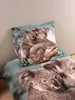 Komplet pościeli z koalą 135 x 200 cm 80 x 80 cm 100% Podgląd zdjęcia produktu 5