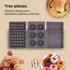 Cecotec Sandwichmaker Rock'nToast Retro One Beige Produktbild-Vorschau 5