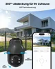 Caméra de surveillance 2K 3MP extérieure solaire 360° PTZ Voir les images du produit 3