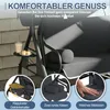 UISEBRT Anthrazit 3-Sitzer Hollywoodschaukel mit Produktbild-Vorschau 5