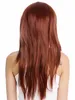 WIG ME UP Halbperücke geflochtener Haarreif Glatt Rotbraun Produktbild-Vorschau 3