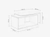 PLATAN ROOM Couchtisch Kaffeetisch eiche-weiß 2er Set Produktbild-Vorschau 7