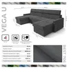 Sofiland Vega U Ecksofa U-Form mit Schlaffunktion & Produktbild-Vorschau 6
