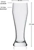 Rastal Ranft Weizenbierglas 0,5 l 6er Set Produktbild-Vorschau 2