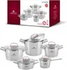 Topfset Gerlach Superior Edelstahl 10-teilig Produktbild-Vorschau 2