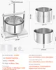VEVOR Obstweinpresse Entsafter Obstmühle (12 L) mit 2 Produktbild-Vorschau 7