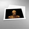Poster - Poster ohne Rahmen - Gold Frau Stück - 50x40 cm - Produktbild-Vorschau 3