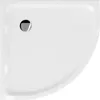 Mexen Flat halbrunde Duschwanne slim 70 x 70 cm, Weiß, Produktbild-Vorschau 4