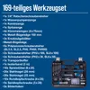 Scheppach Werkzeugkoffer WZK169 gefüllt - 169-teiliges Produktbild-Vorschau 3