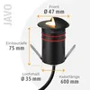 SSC-LUXon JAVO sada 6 zemních zapuštěných reflektorů Náhled obrázku produktu 5