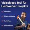 Bituxx Sägebock Holzsägebock mit Stammhalter Haltezacken Produktbild-Vorschau 3