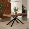 Rozkládací jídelní stůl, rozměry 140/180 x 80 cm, pro 6-8 Náhled obrázku produktu 2