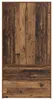 vidaXL Kleiderschrank mit Tür Altholz 79,5 x 49 x 156 cm Produktbild-Vorschau 7