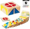 goki 58649 Gioco di posa a cubo, colorato Anteprima dell’immagine prodotto 3