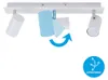 Deckenlampe schwenkbar, GU10 Fassung, max. 40 Watt, Produktbild-Vorschau 3