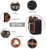 Schwarzer Kabinenrucksack 40x30x20 für Ryanair & Wizz Air, Produktbild-Vorschau 7