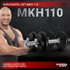 Miweba Sports Kurzhantel MKH110 | inkl. 15 kg Gusseisen Produktbild-Vorschau 2