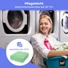 Frottee Spannbettlaken Erbsengrün 80x180 cm mit Gummizug – Produktbild-Vorschau 7