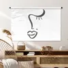 MuchoWow® Wandteppich Wandbehang Gesicht - Abstrakt - Produktbild-Vorschau 6