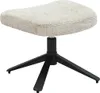 riess-ambiente Drehbarer Hocker CLOUD champagner beige Produktbild-Vorschau 6