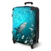 NoBoringSuitcases.com® Großer Koffer - Meer - Hai - Fisch - Produktbild-Vorschau 2