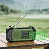 Noodradio met handkrik en zonnepaneel, 12000mAh, AM/FM/SW Productafbeelding-voorbeeld 2