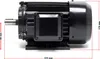 Wiltec Profi Elektromotor 400 V 1,5 kW (2 PS) 3-phasig Produktbild-Vorschau 3
