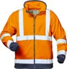 Elysee Warnfleecejacke Benedikt Gr. 3XL orange/marine Produktbild-Vorschau 1