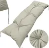 A beige cushion for a garden sofa or pallet furniture, shown from a diagonal angle against a white background. Náhled obrázku produktu