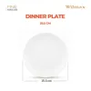 Piatto da portata Wilmax in porcellana, 25,5 cm, bianco Anteprima dell’immagine prodotto 4