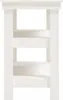 vidaXL Pracovní stůl bílý 78,5x50x80 cm Borovicový masiv Náhled obrázku produktu 5
