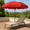 TrendLine Sonnenschirm rot, Ø 180 cm Produktbild-Vorschau 4