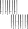 Aopunly 8 pezzi ancoraggio per palo 121MM supporto per palo Anteprima dell’immagine prodotto 1
