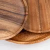 Holzteller Akazie rund 30cm Holz Schale Obstteller Deko Produktbild-Vorschau 5