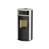 Kaminofen Thermia Cumulus V4L Kalkstein weiß 7 kW mit Produktbild-Vorschau 1