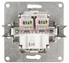 Netzwerkdose McPower "Cup", 2x RJ45, UP, weiß, poliert / Produktbild-Vorschau 2